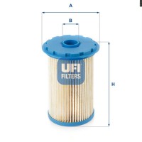 26.696.00 UFI Паливний фільтр