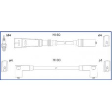 134705 HITACHI Комплект дротів запалювання
