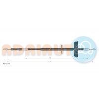 43.0219 ADRIAUTO Тросик, cтояночный тормоз