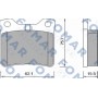 FO 638681 FOMAR Friction Комплект гальмівних колодок дисковий гальм