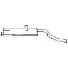 20611 SIGAM Глушник вихлопних газів кінцевий