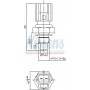 207043 NISSENS Датчик температура охолоджувальної рідини