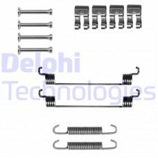 LY1267 DELPHI Комплектуючі гальмівна колодка