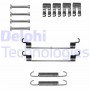 LY1267 DELPHI Комплектуючі гальмівна колодка