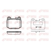0014.40 REMSA Комплект гальмівних колодок дисковий гальм