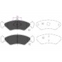 KBP-4533 KAVO PARTS Комплект гальмівних колодок дисковий гальм