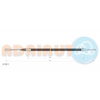 27.0211 ADRIAUTO Тросик, cтояночный тормоз