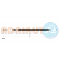 27.0211 ADRIAUTO Тросик, cтояночный тормоз