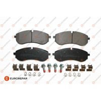 1689800980 EUROREPAR Комплект гальмівних колодок дисковий гальм