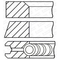 08-440800-00 GOETZE ENGINE Комплект поршневих кілець