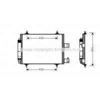 CNA5213D AVA QUALITY COOLING Конденсатор кондиціонера