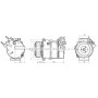 AUAK354 AVA QUALITY COOLING Компресор кондиціонера