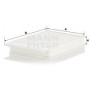 CU 30 012 MANN-FILTER Фільтр повітря у внутрішньому просторі