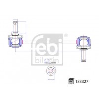 183327 FEBI BILSTEIN Тяга стійка стабілізатор