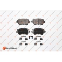 1639376680 EUROREPAR Комплект гальмівних колодок дисковий гальм