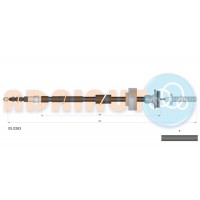 05.0263 ADRIAUTO Тросик, cтояночный тормоз