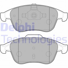 LP2181 DELPHI КомплеК т гальмівних колодок, дискове гальмо