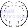 LS2081 DELPHI Комплект гальмівних колодок, стояночная тормозная система