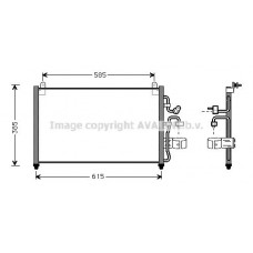 DW5013 PRASCO Конденсатор кондиціонера