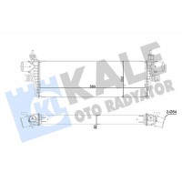 Интеркулер KALE OTO RADYATÖR 350415