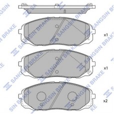 SP1688 Hi-Q Комплект гальмівних колодок дисковий гальм