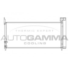 107784 AUTOGAMMA Конденсатор кондиціонера