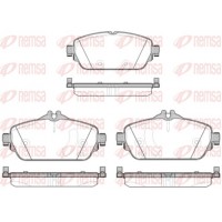 1592.08 REMSA Комплект гальмівних колодок дисковий гальм