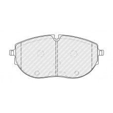 FDB5338 FERODO КомплеК т гальмівних колодок, дискове гальмо