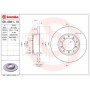 08.A841.10 BREMBO Гальмівний диск