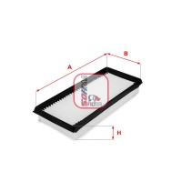 S 3466 A SOFIMA Повітряний фільтр