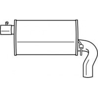 26635 SIGAM Глушник вихлопних газів кінцевий
