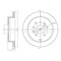 800-1730C CIFAM Гальмівний диск