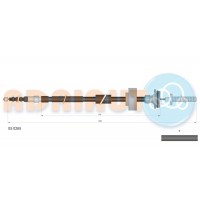 05.0265 ADRIAUTO Тросик, cтояночный тормоз