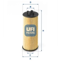 25.185.00 UFI Масляний фільтр