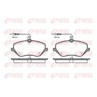 1101.04 REMSA Комплект гальмівних колодок дисковий гальм