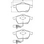 8DB 355 008-411 HELLA PAGID Комплект гальмівних колодок дисковий гальм