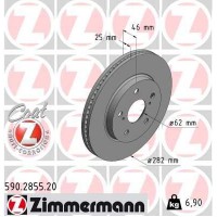 590.2855.20 ZIMMERMANN Гальмівний диск