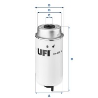 24.455.00 UFI Паливний фільтр
