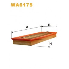 WA6175 WIX FILTERS Повітряний фільтр