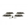 0 986 494 660 BOSCH Комплект гальмівних колодок дисковий гальм
