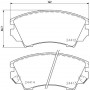 8DB 355 013-041 HELLA PAGID Комплект гальмівних колодок дисковий гальм