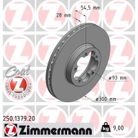 250.1379.20 ZIMMERMANN Гальмівний диск