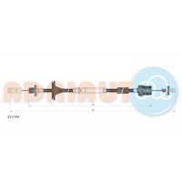 23.0104 ADRIAUTO Трос управління зчепленням