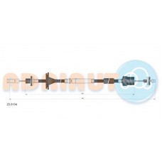 23.0104 ADRIAUTO Трос управління зчепленням