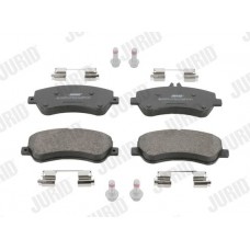 573321J JURID Комплект гальмівних колодок дисковий гальм