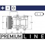ACP 855 000P MAHLE Компресор кондиціонера