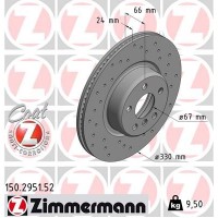150.2951.52 ZIMMERMANN Гальмівний диск