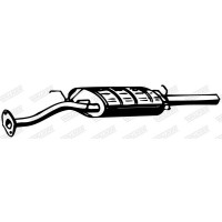 Глушник вихлопних газів кінцевий WALKER 15141