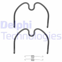LY1349 DELPHI Комплектуючі гальмівна колодка