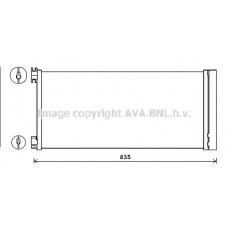 RTA5626D AVA QUALITY COOLING Конденсатор кондиціонера
